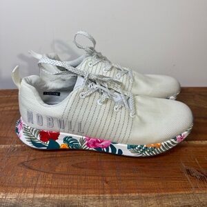 NOBULL Trainers Spring Floral Sole Sneakers, Women’s 10 Men’s 8.5